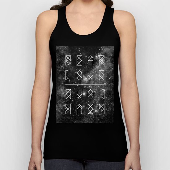 FEAR LOVE / LOVE FEAR Unisex Tank Top