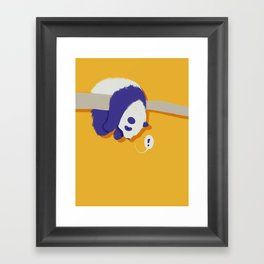 Stuck Panda Framed Art Print