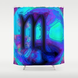 Scorpio Shower Curtain