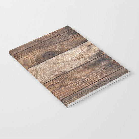 Vintage Wood Notebook