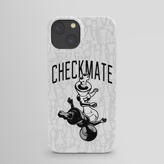 Checkmate Punch Funny Boxing Chess iPhone Case