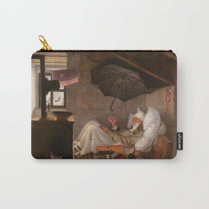  The Poor Poet - Carl Spitzweg ( Der arme Poet) Carry-All Pouch