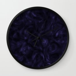 Lavender Clouds Wall Clock