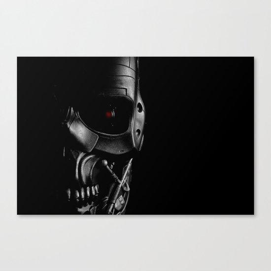 Endoskeleton Canvas Print
