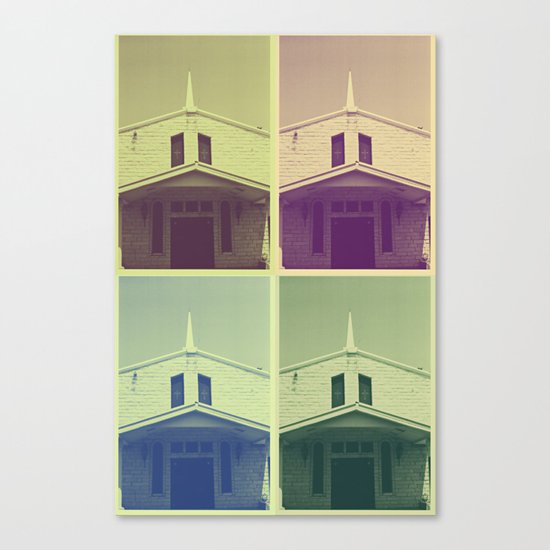Same Shit, Different Deity Canvas Print