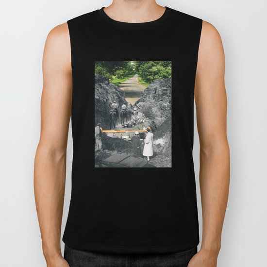 Don't Be Afraid, Expand Your Horizons Biker Tank