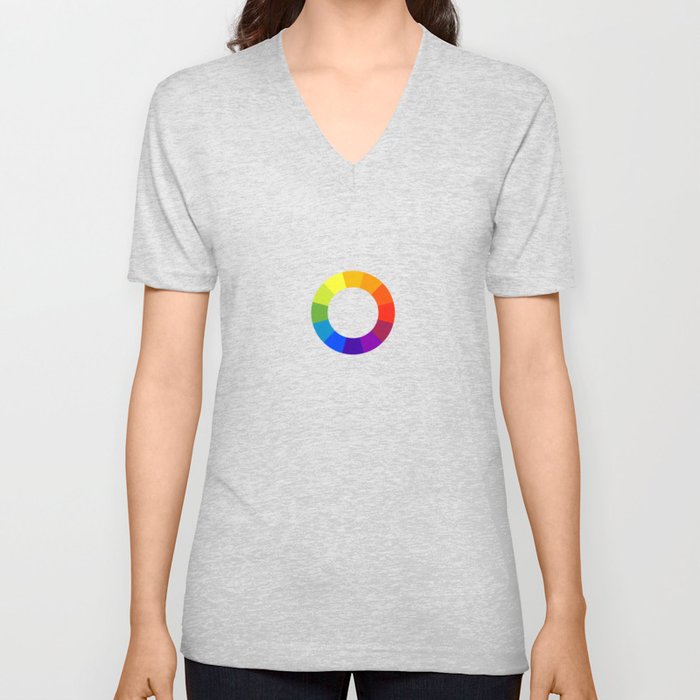 Pantone color wheel V Neck T Shirt