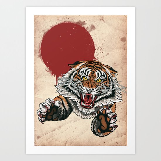 Tiger Art Print