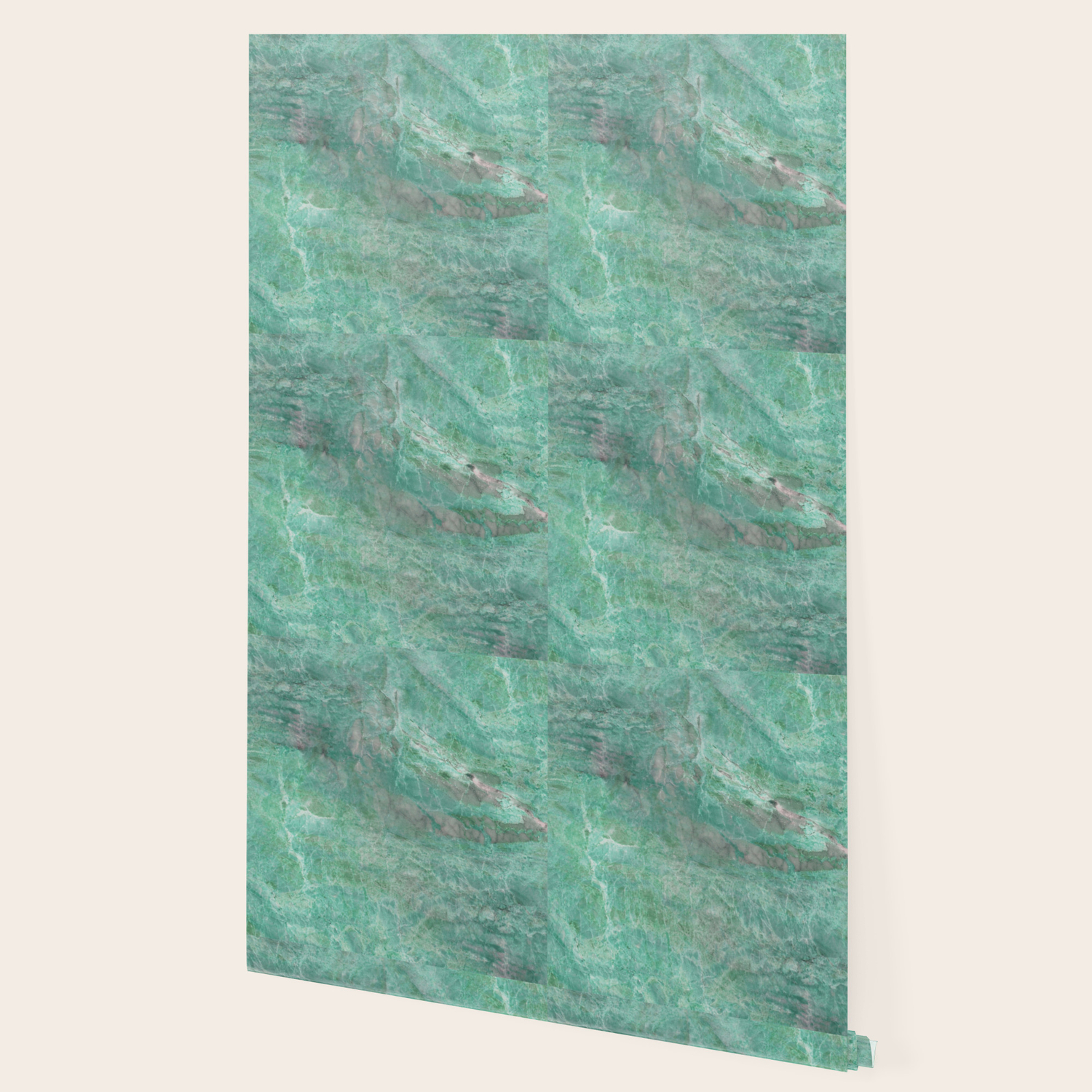 Mossy Woods Green Marble Wallpaper By Naturemagick Society6