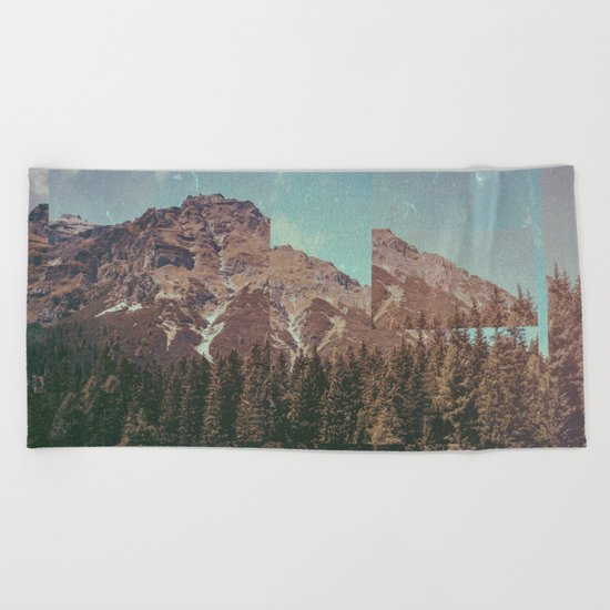Fractions A33 Beach Towel