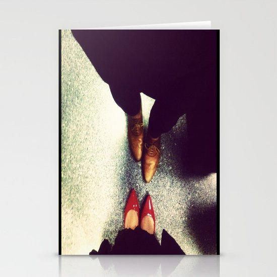 Travel Shoes Stationery Cards