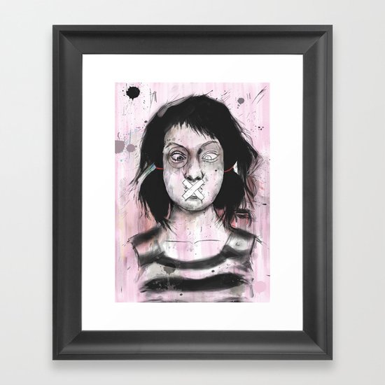 Secret Framed Art Print