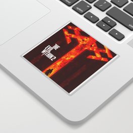The Evil Within 2 Sticker | Fire, Videogame, Yellow, Symbol, Theevilwithin, Theevilwithin2, Pattern, Game, Digital, Scary 