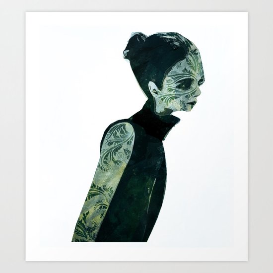 pin-turns Art Print