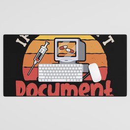 Medical Coder If You Didn't Document ICD Coding Desk Mat