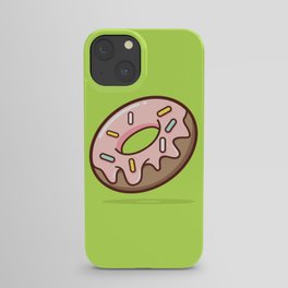 Doughnut - Green iPhone Case