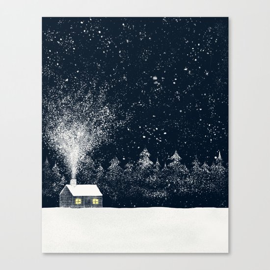 The Snow Makers Canvas Print