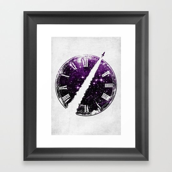 A Journey through Space and Time 2 Framed Art Print