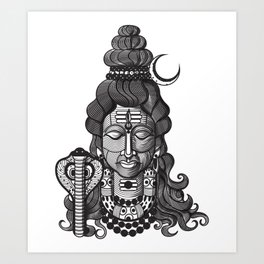 Shiva Art Print