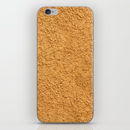 TAN ROUGH TEXTURED BACKGROUND. iPhone Skin