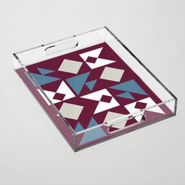 Classic triangle modern composition 17 Acrylic Tray