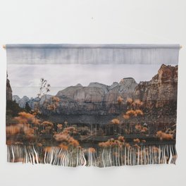 Zion Canyon through the Flora Wall Hanging