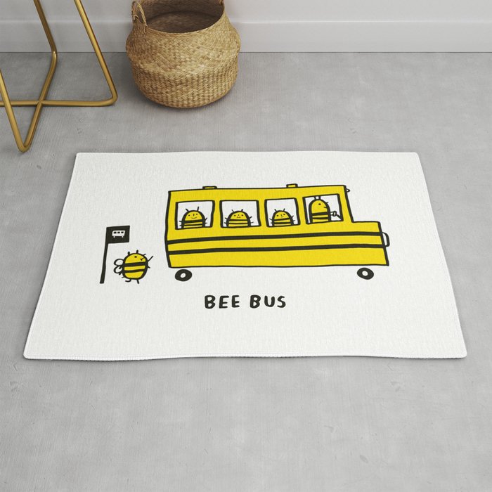 Bee Bus Rug