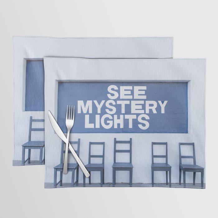 See Mystery Lights - Marfa Texas Photography Placemat