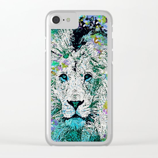 Lion Clear iPhone Case