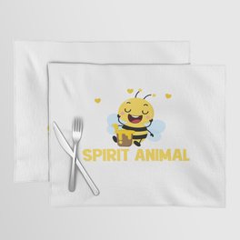 Bees Are My Spirit Animal Placemat