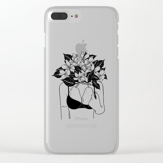 Sweet Pair Clear iPhone Case
