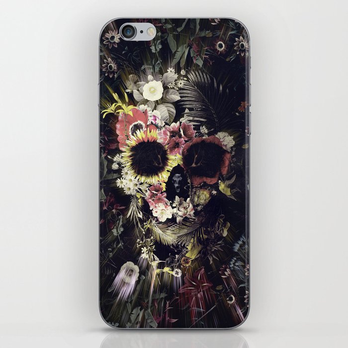 Garden Skull iPhone Skin