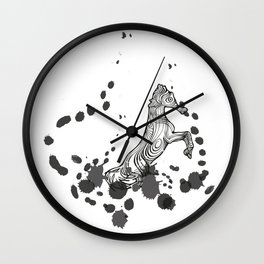 seahorse Wall Clock