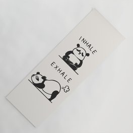 Inhale Exhale Panda Yoga Mat