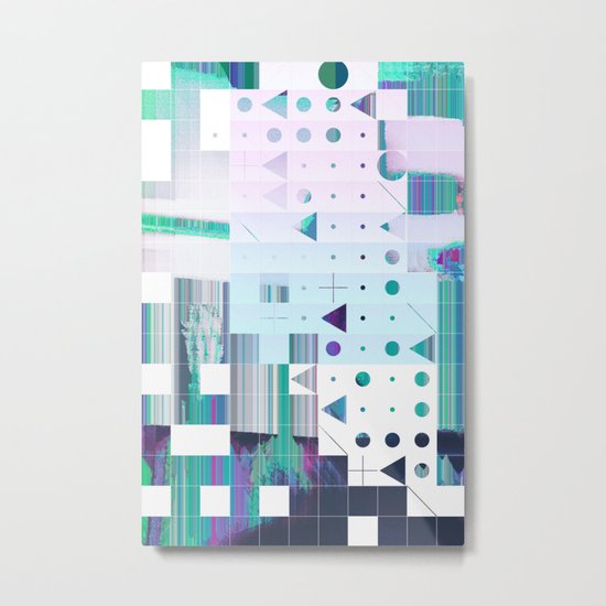 glytchwwt Metal Print