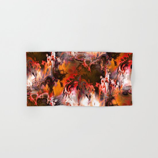 Marshmellow Skies (warm earth tones) Hand & Bath Towel