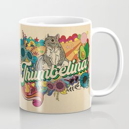 Little Thumbelina Girl: "Groovy Thumb" Coffee Mug