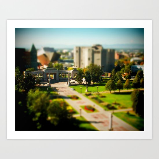 Civic Center Park Art Print