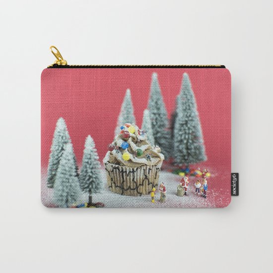 Christmas cupcake Carry-All Pouch