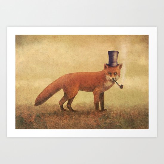 Crazy Like a Fox Art Print