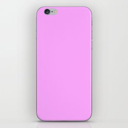 Monochrome pink 255-170-255 iPhone Skin