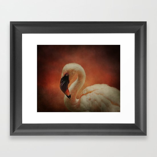 Flamingo Pink Framed Art Print