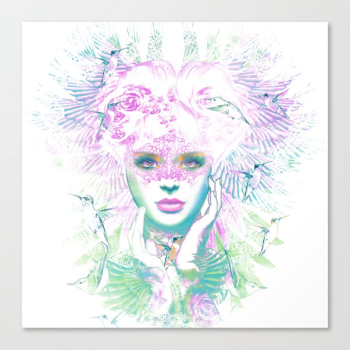 queen of paradise Canvas Print