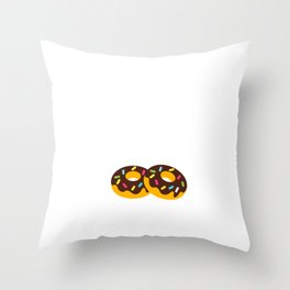Police Officer Policeman Will Serve And Protect For Donuts Throw Pillow | Enforcement, Law, Policewoman, Policemen, Doughnut, Policemanfunny, Sheriff, Deputysheriff, Policewomanfunny, Funnypoliceman 