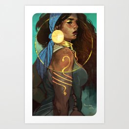Pirate Queen Art Print