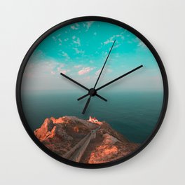 Point Reyes Lighthouse Morning Wall Clock