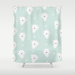 Polar Bear Shower Curtains For Any, Polar Express Shower Curtain