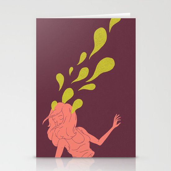 Haunted Hair Stationery Cards