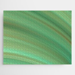 Mint Chocolate Abstract Jigsaw Puzzle
