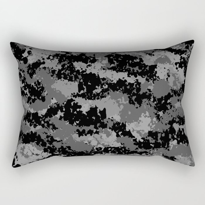 vintage military camouflage Rectangular Pillow